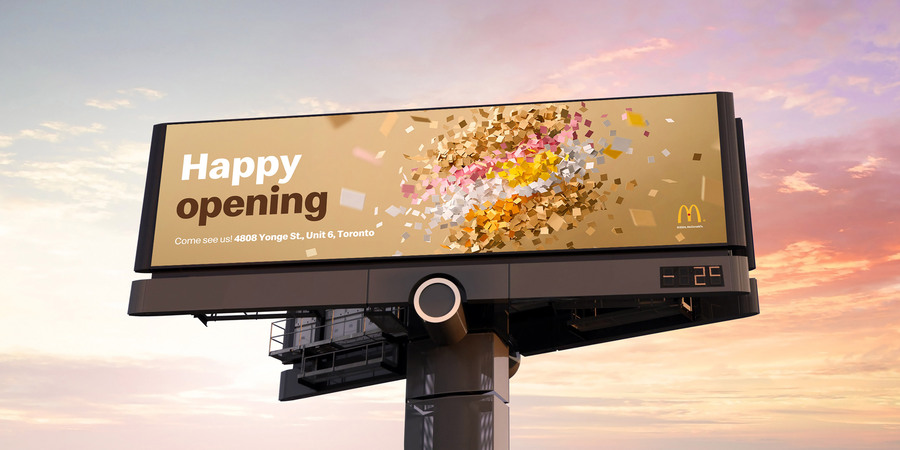 McDonald's  Happy openings
